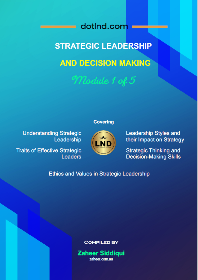 Strategic Leadership and Decision Making